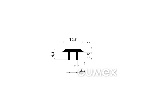 GUMMIPROFILE T-FORM - EPDM